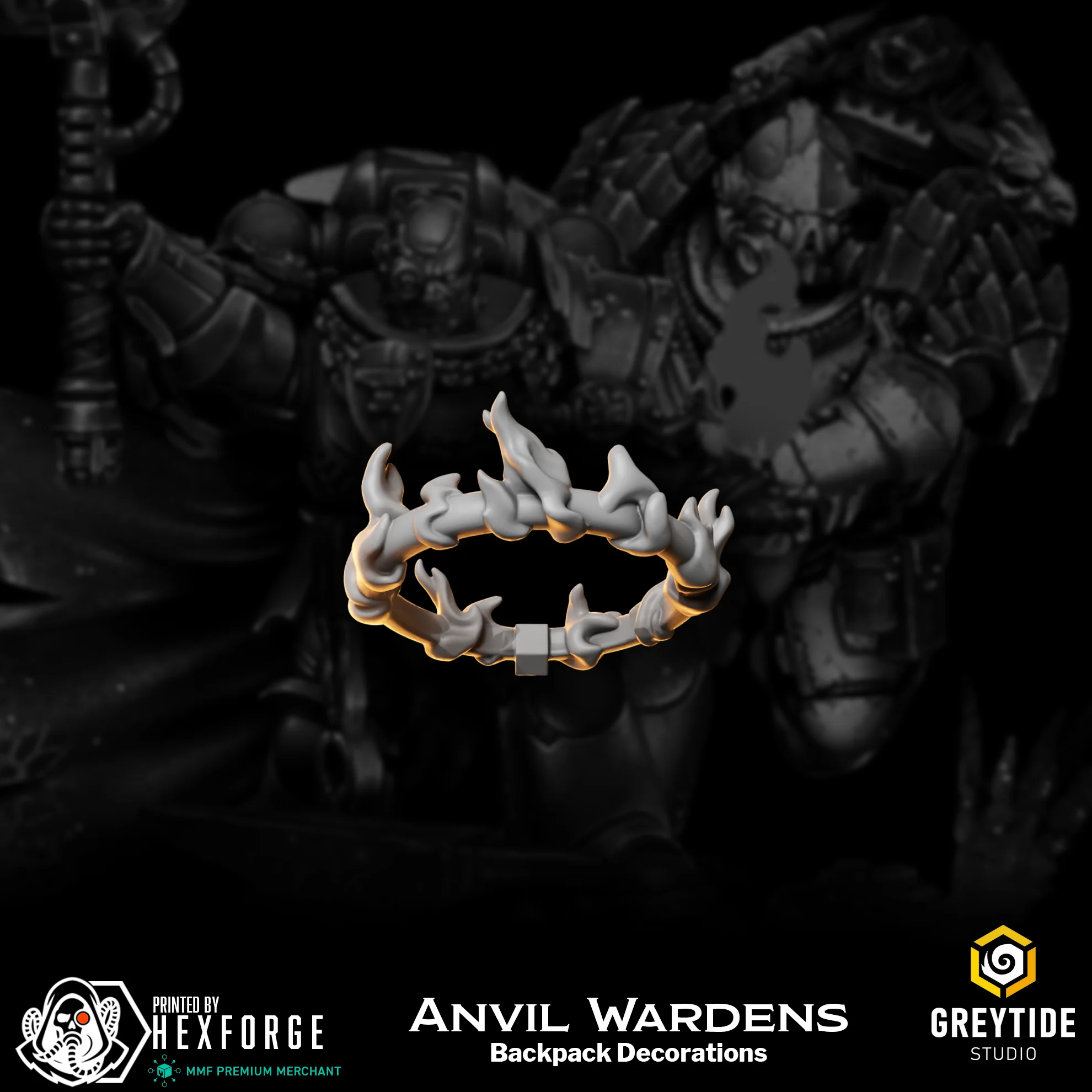 Anvil Wardens - Backpack Decorations - Image 3