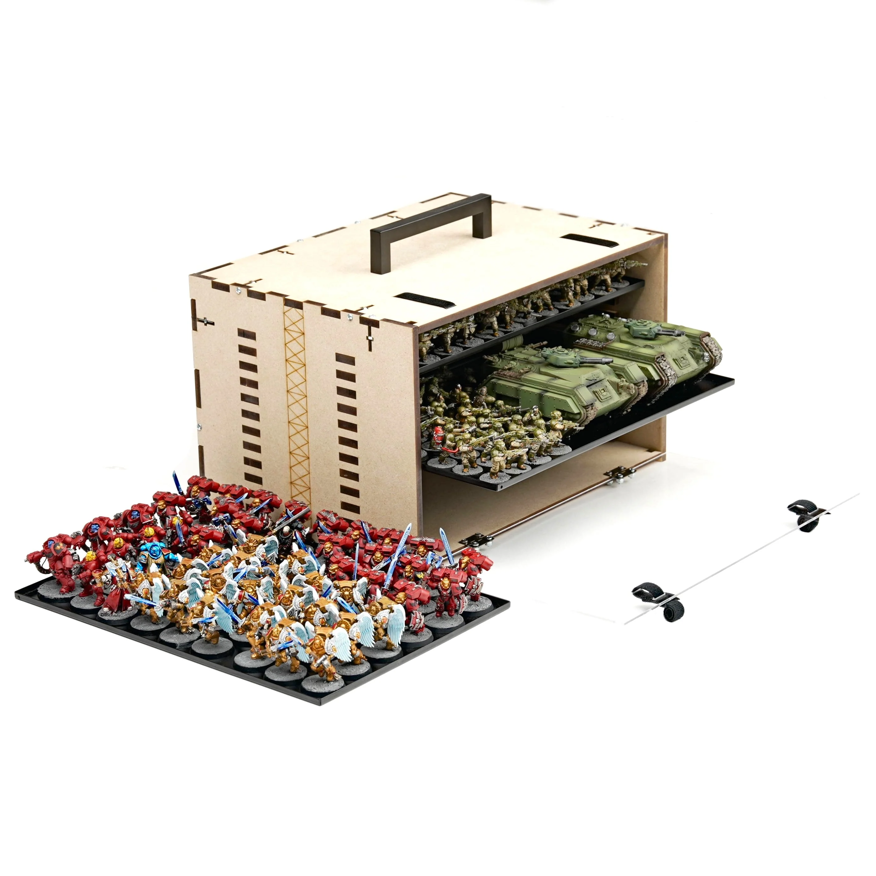 MagCase MINI 2.0 MDF Magnetic Carrying Case / Display Case For Miniatures - Image 6