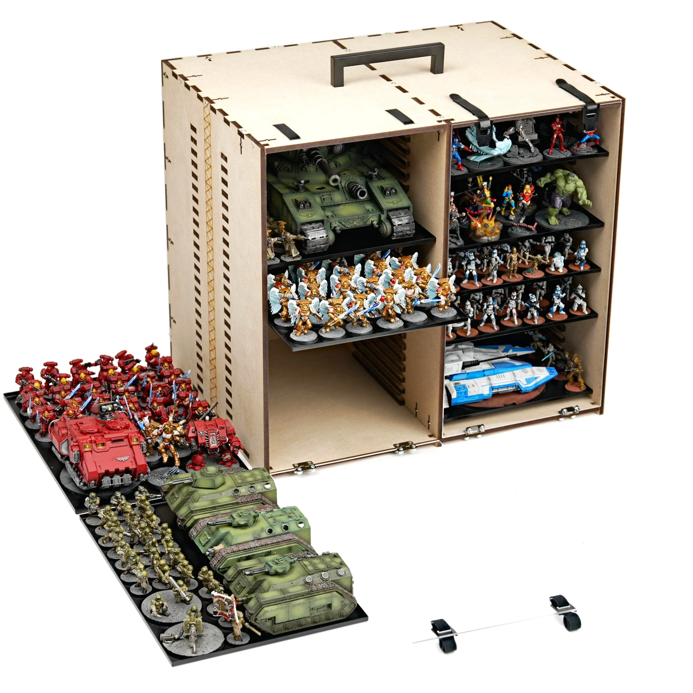 MagCase XL 2.0 MDF Magnetic Carrying Case / Display Case For Miniatures - Image 4